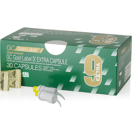 GC Gold Label IX Extra for Posterior Restoration, 0.14ml/capsule (30/box)